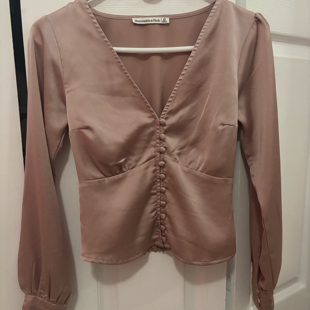 Abercrombie & Fitch Dusty Rose Blouse